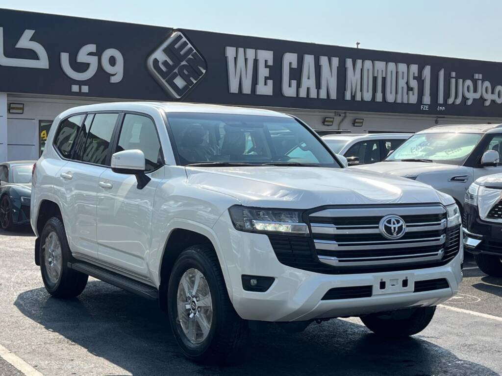 TOYOTA LC300 GXR 3.5L TT 2025 WHITE BASIC