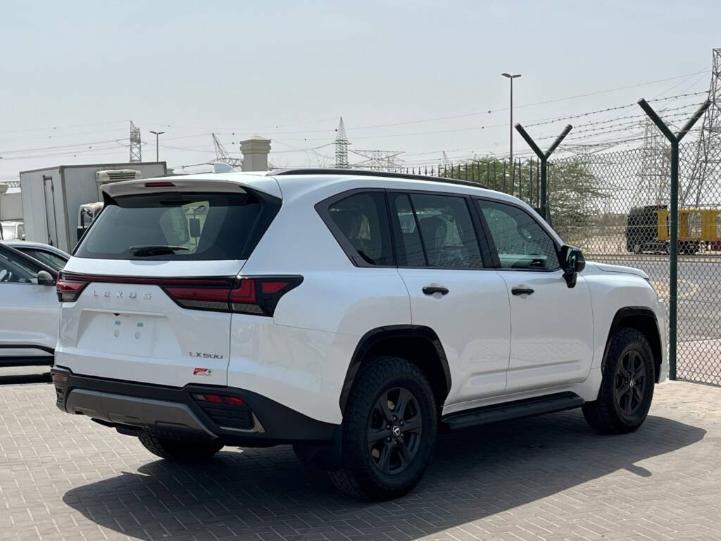 LEXUS LX600 OVERTRAIL 2025 WHITE