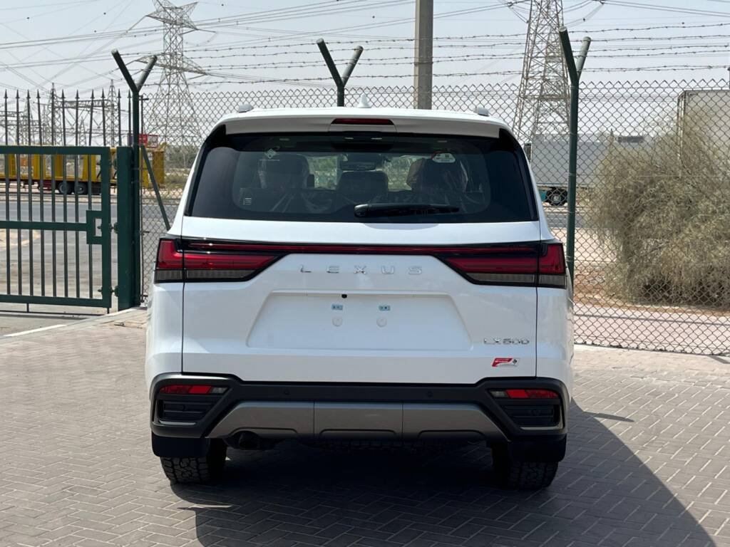LEXUS LX600 OVERTRAIL 2025 WHITE