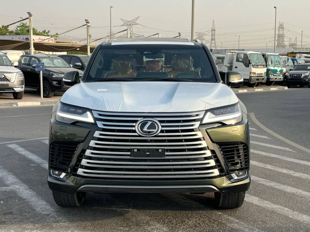 LEXUS LX600 SIGNATURE GREEN IN TAN 2025