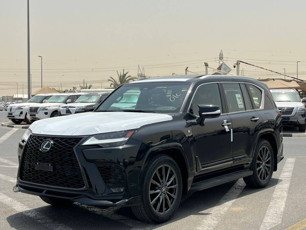 LEXUS LX600 F SPORTS 2025 BLACK