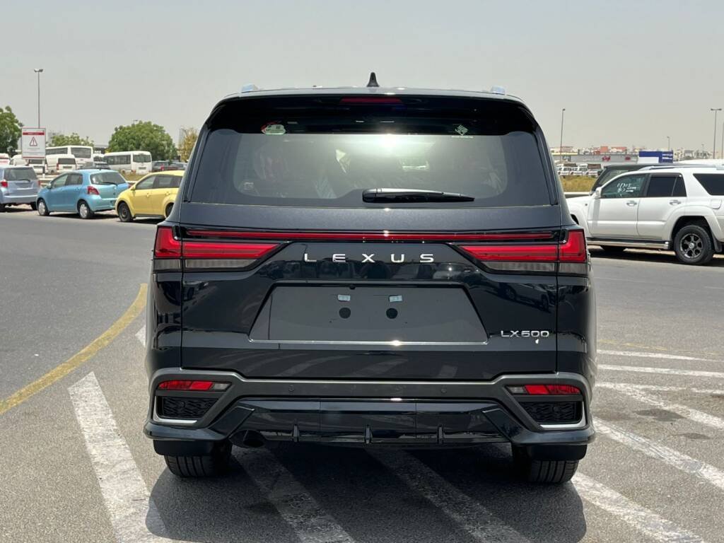LEXUS LX600 F SPORTS 2025 BLACK