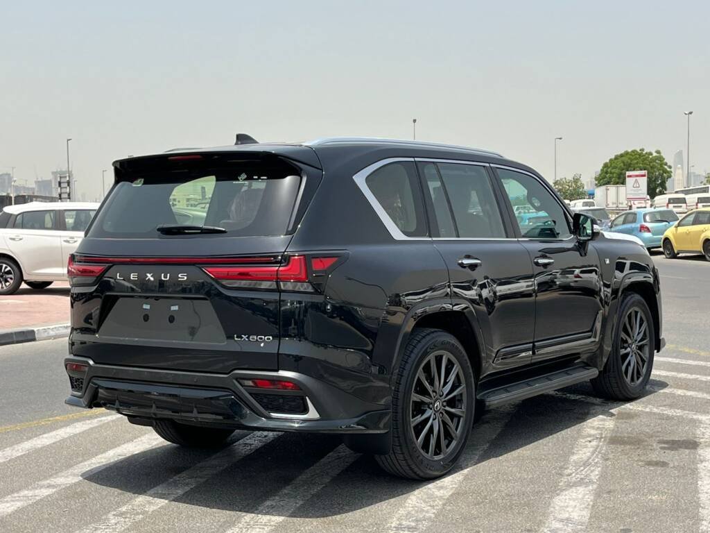 LEXUS LX600 F SPORTS 2025 BLACK