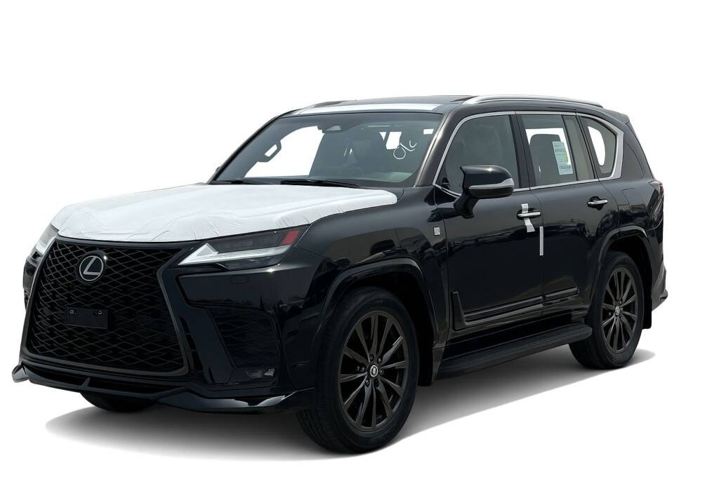 LEXUS LX600 F SPORTS 2025 BLACK