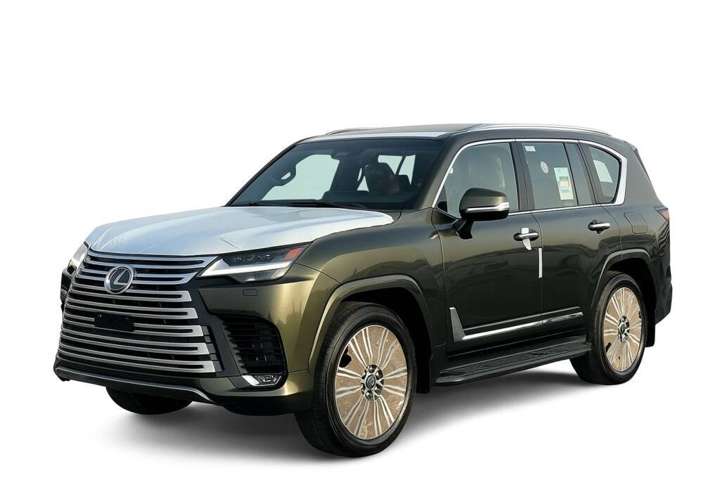 LEXUS LX600 SIGNATURE GREEN IN TAN 2025