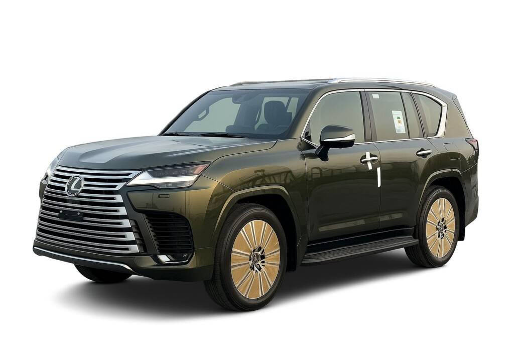 LEXUS LX600 SIGNATURE GREEN IN RED 2025