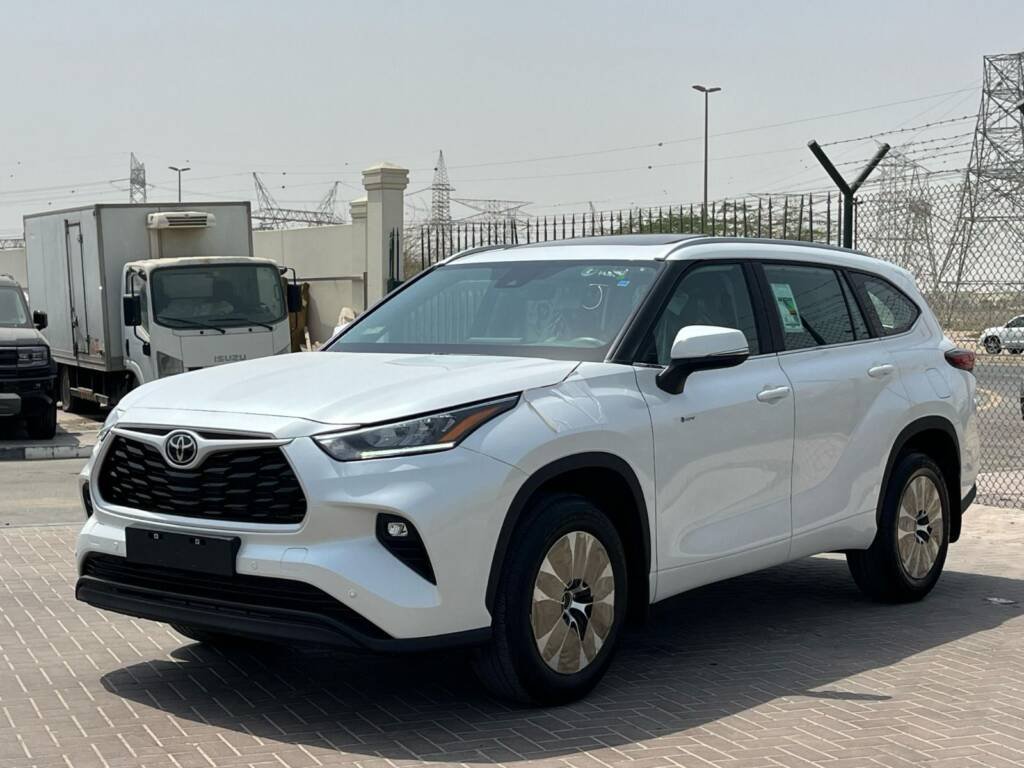 TOYOTA HIGHLANDER GLE HEV 2025 WHITE