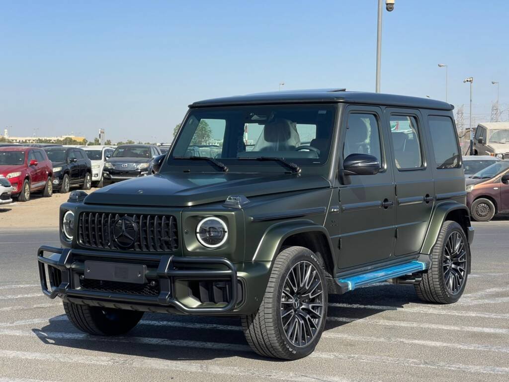 MERCEDES BENZ G63 AMG 4.0L BI-TURBO V8 GREEN 2025