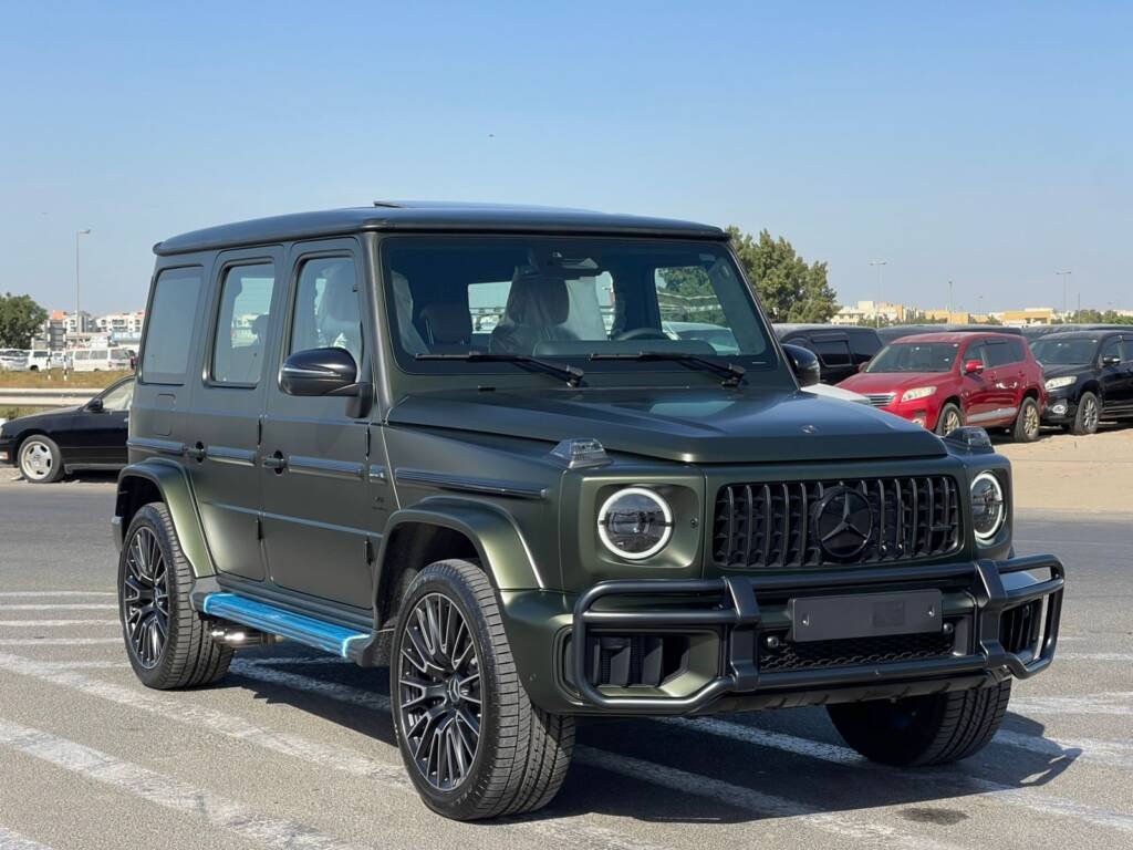 MERCEDES BENZ G63 AMG 4.0L BI-TURBO V8 GREEN 2025