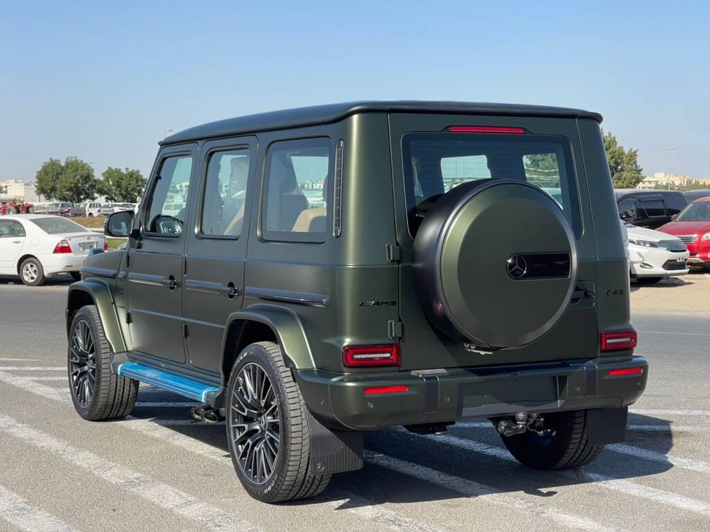 MERCEDES BENZ G63 AMG 4.0L BI-TURBO V8 GREEN 2025