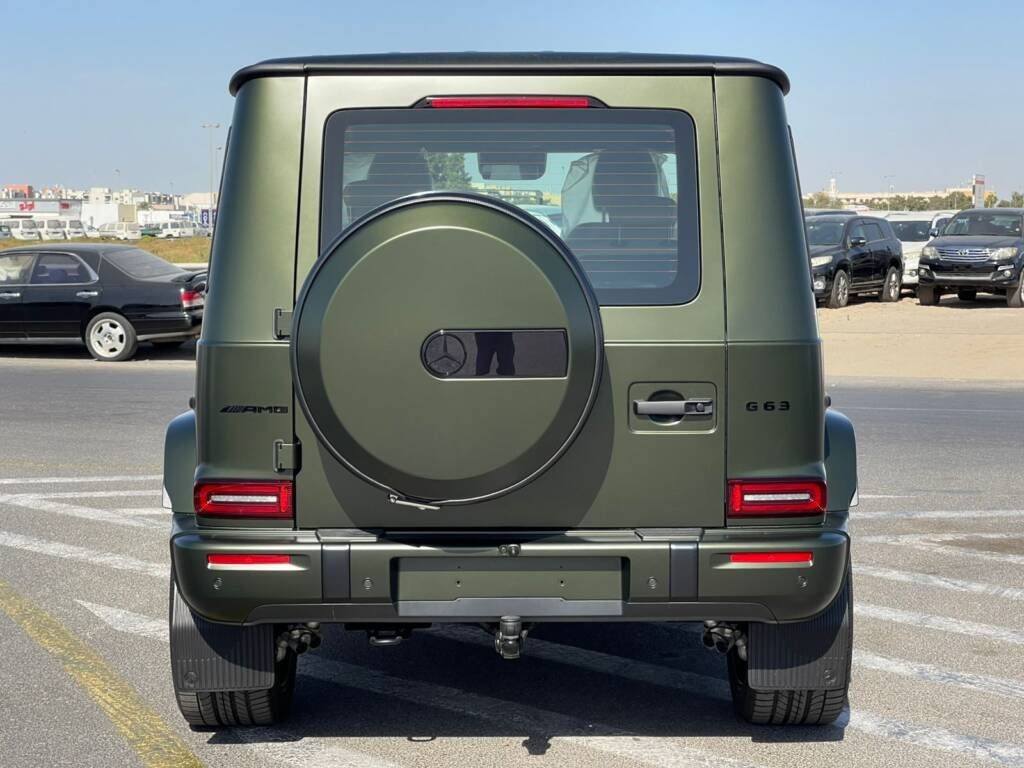 MERCEDES BENZ G63 AMG 4.0L BI-TURBO V8 GREEN 2025