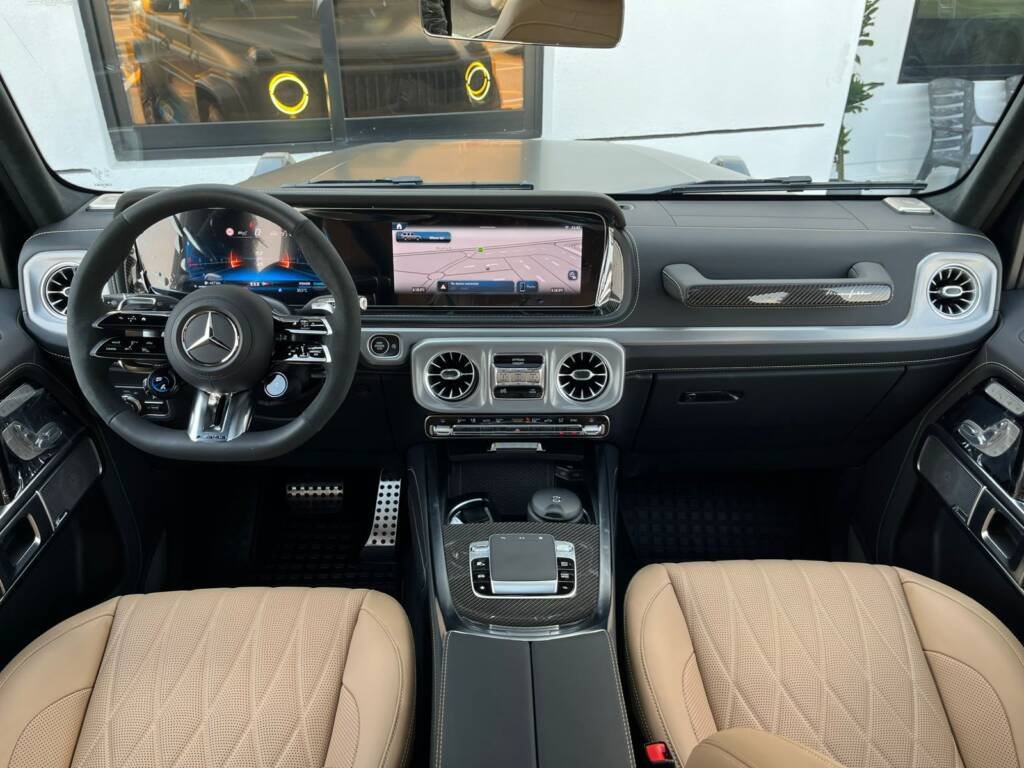 MERCEDES BENZ G63 AMG 4.0L BI-TURBO V8 GREEN 2025