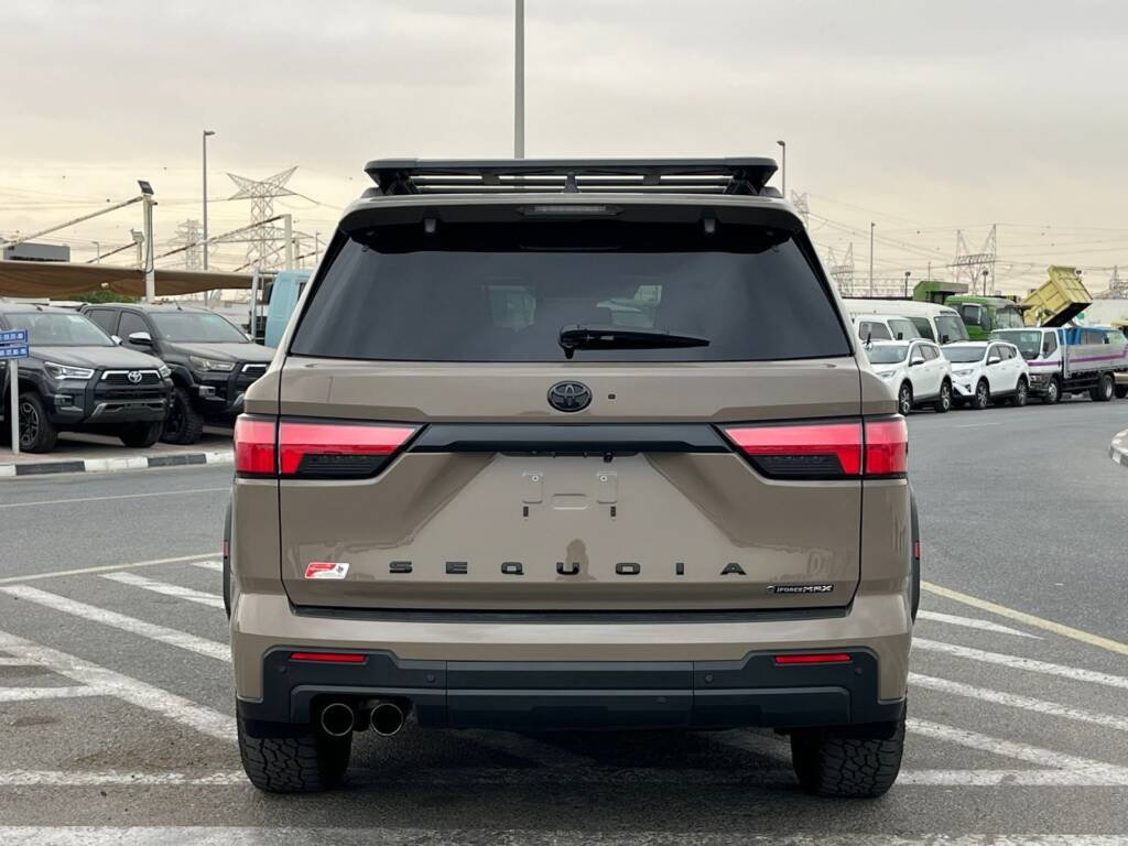TOYOTA SEQUOIA TRD PRO 2025 CAMEL COLOR