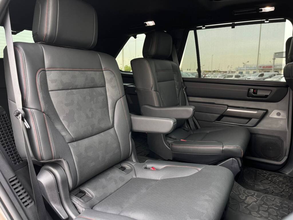 TOYOTA SEQUOIA TRD PRO 2025 CAMEL COLOR