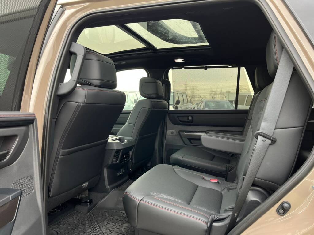 TOYOTA SEQUOIA TRD PRO 2025 CAMEL COLOR