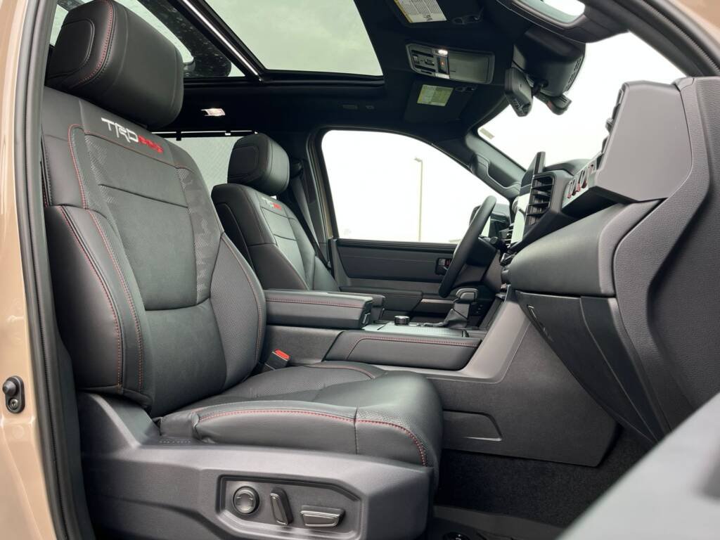 TOYOTA SEQUOIA TRD PRO 2025 CAMEL COLOR