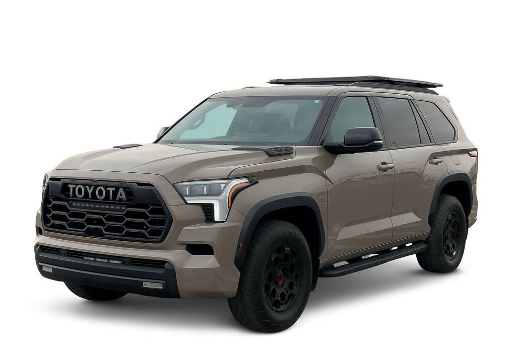 TOYOTA SEQUOIA TRD PRO 2025 CAMEL COLOR