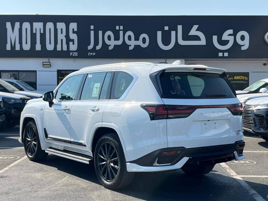 LEXUS LX600 F-SPORT 2025 WHITE Sport Kit