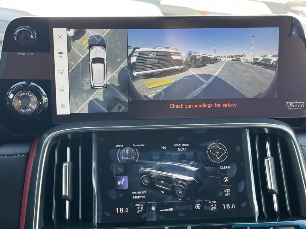 LEXUS LX600 F-SPORT 2025 WHITE Sport Kit